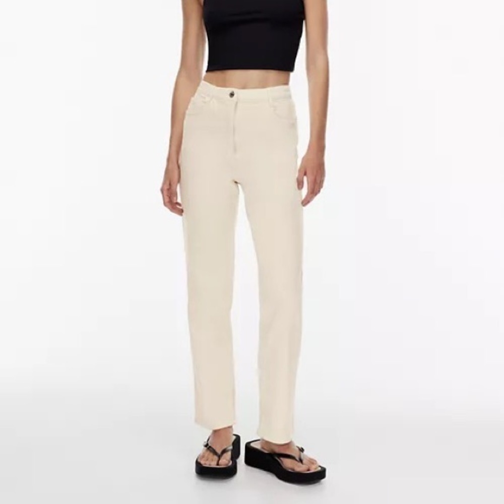 NWOT Aritzia Wilfred Free Melina Cotton Twill Pants Sz 0